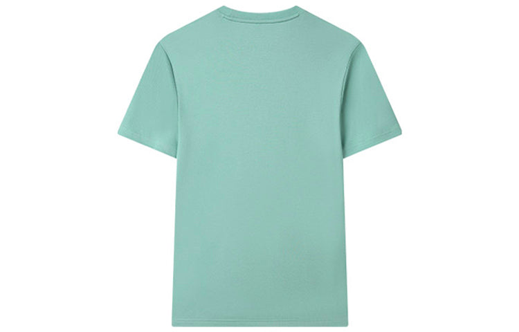 FILA Solid Color Casual Sports Round Neck Short Sleeve Gray Green F11M132113F-TQ