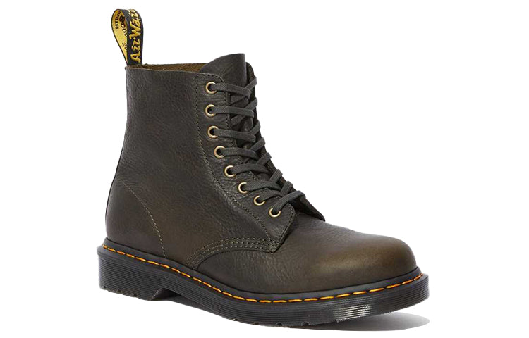 (WMNS) Dr. Martens 1460 Pascal Ambassador Leather Lace Up Boots 'Green' 24993339