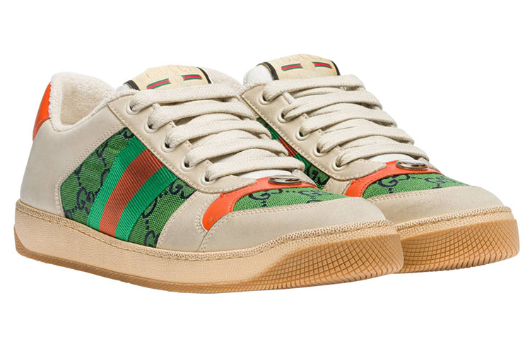 (WMNS) Gucci Screener 'White Green Gum' 570443-9SFR0-3390