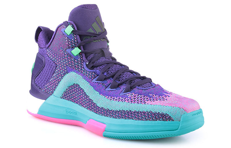 adidas J Wall 2 Boost Primeknit 'Purple Green' D70028