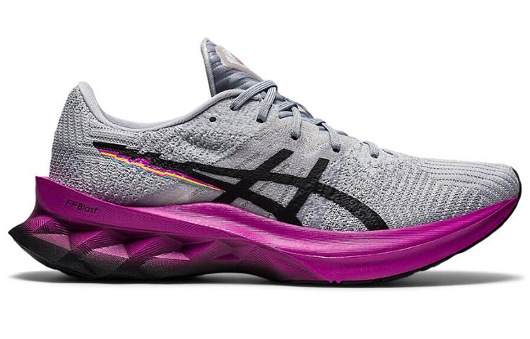 (WMNS) ASICS Novablast 'Pixel Noise - Piedmont Grey' 1012B006-020