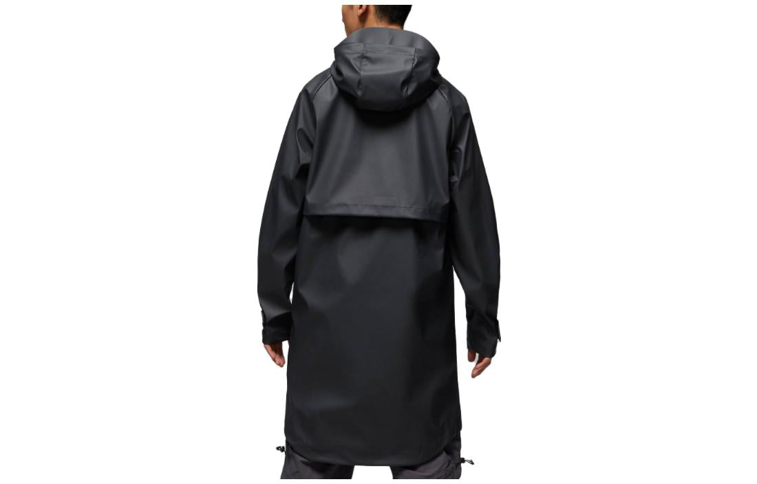 Air Jordan Water-Repellent Windbreaker Coat 'Black' DV7692-022
