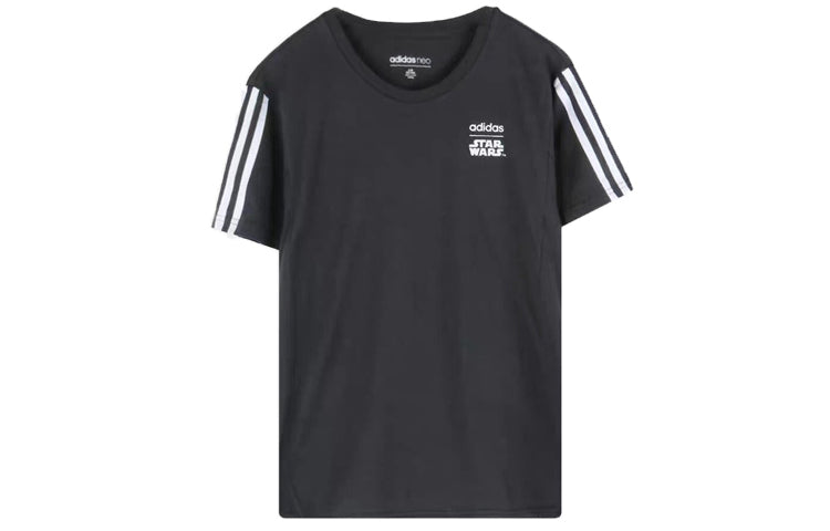 (WMNS) adidas neo Star War Cotton Printing Black DW8232
