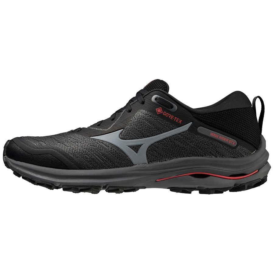 Mizuno Wave Rider GTX Trail Running Sneakers 'Iron Gate Oyster Mushroom Bittersweet' J1GC217902
