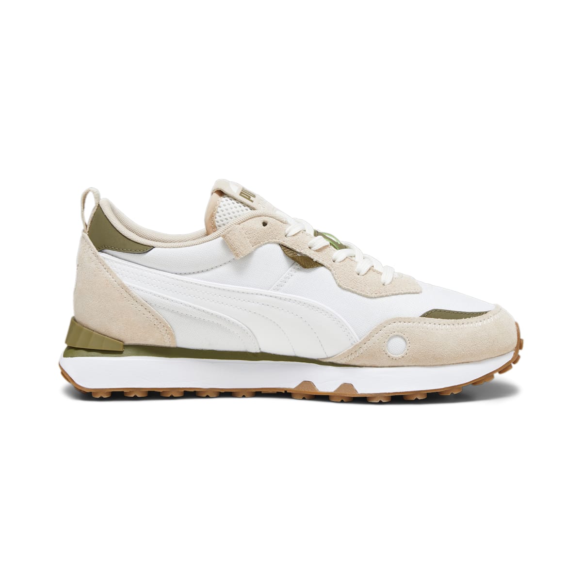 PUMA Rider FV Base 'Warm White Olive Drab' 393231-01