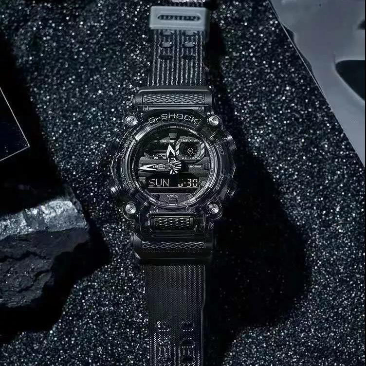 CASIO G-Shock Analog-Digital 'Black Purple' GA-900SKE-8APR