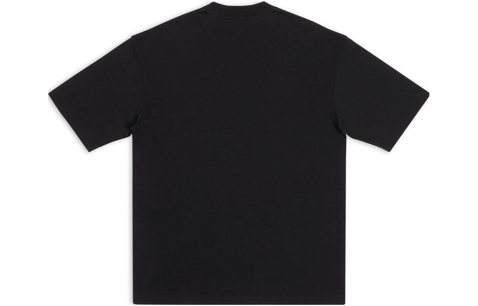 Balenciaga BB Corporate T-shirt Medium Fit 'Black' 612965TJV871070