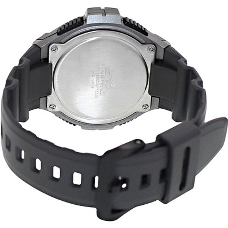 CASIO Waterproof Sports Shockproof Solar Powered Black Digital W-S220-8A