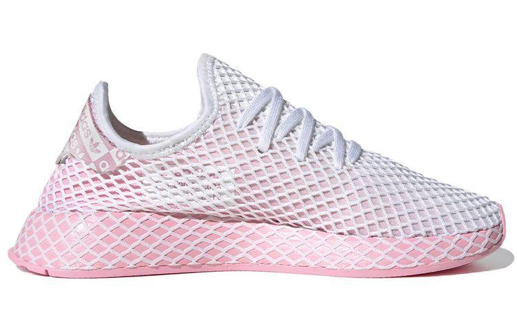 (WMNS) adidas originals Deerupt Runner 'White Pink' EG5368