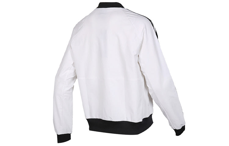 (WMNS) adidas Stand Collar Sports Jacket White FK3509