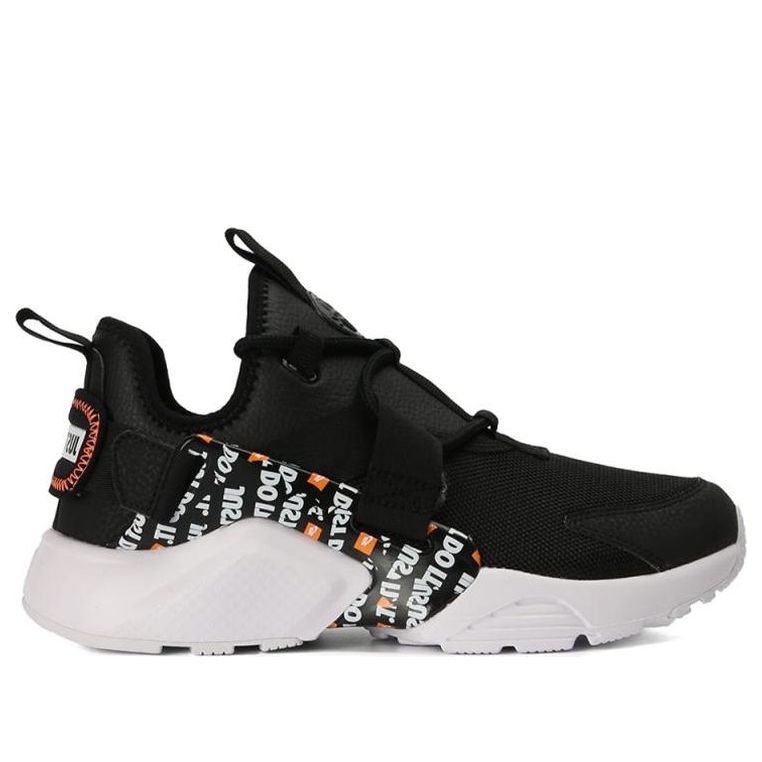 (WMNS) Nike Air Huarache City Low 'Just Do It Black' AO3140-001