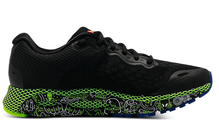 (WMNS) Under Armour Hovr Infinite 3 FNRN CN Black/Green 3025218-001