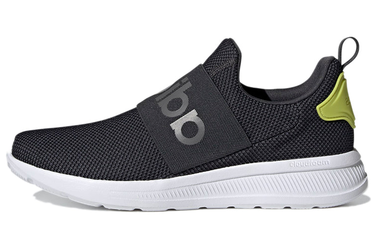 adidas Lite Racer Adapt 4.0 Slip On 'Black Grey Yellow' H04826