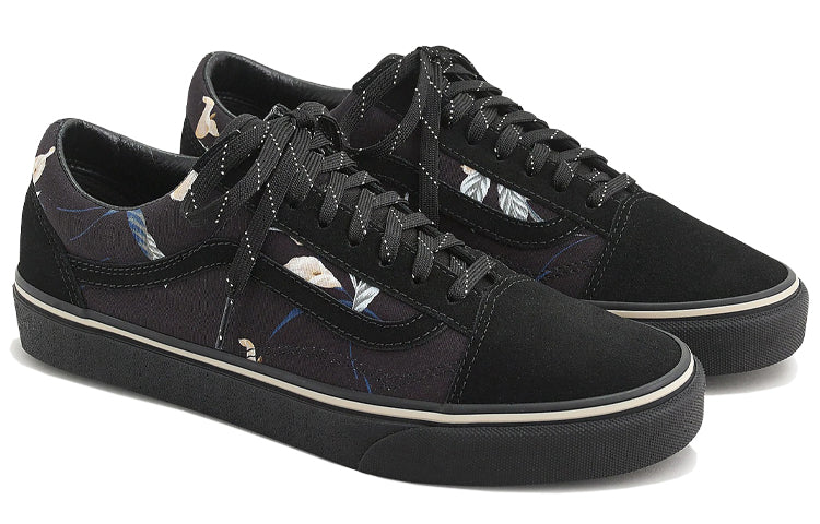 Vans J.Crew x Old Skool 'Black Floral' VN0A4U3B08H