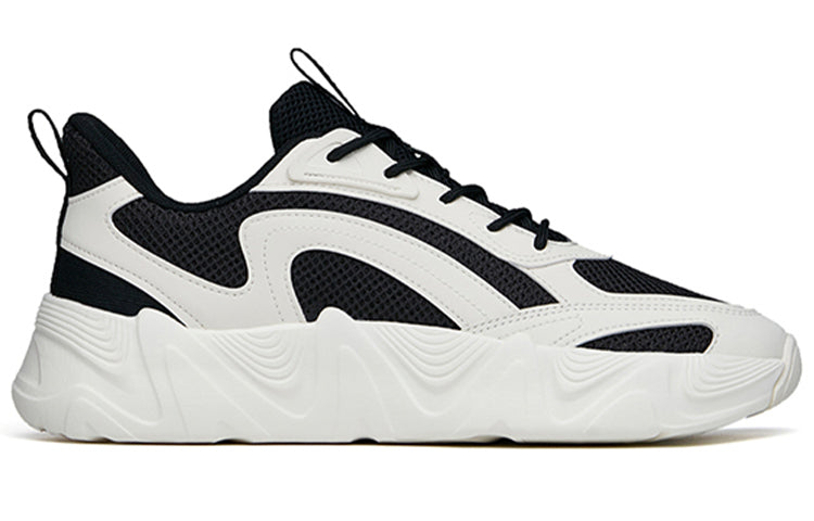 ANTA Fashion Series Sneakers 'Black White' 112228051-2