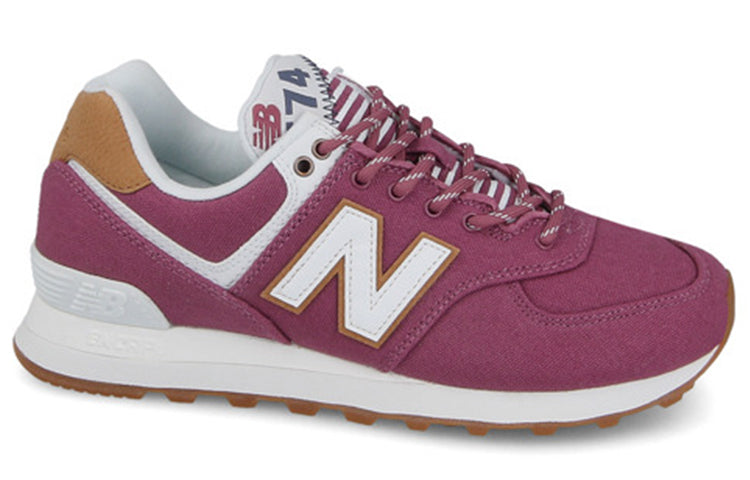 (WMNS) New Balance 574 Series Sneakers Purple/Red WL574SYF