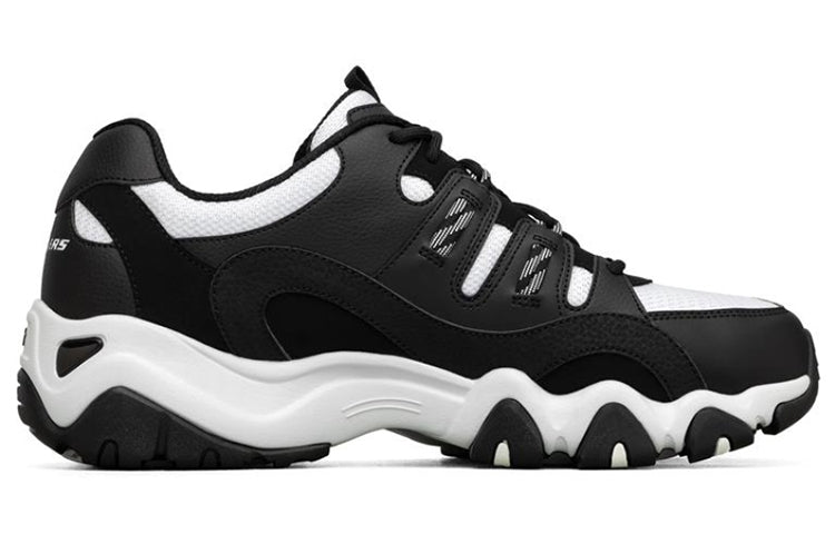 Skechers D'Lites 2.0 Running Shoes Black/White 888025-BKW