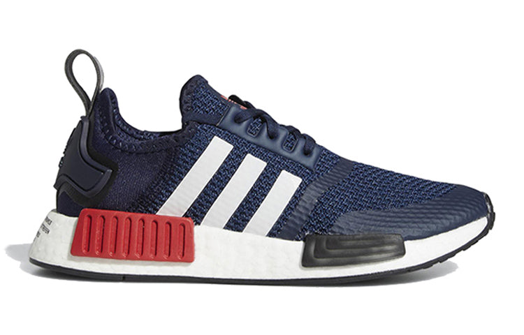 (GS) adidas NMD_R1 J 'Collegiate Navy Scarlet' FV1693
