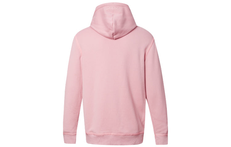 Men's Converse Zipper hooded Cardigan Jacket Pink 10019463-690