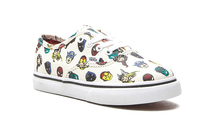 Vans Marvel x Authentic Toddler 'Marvel Heads' VN0A38E7RNU