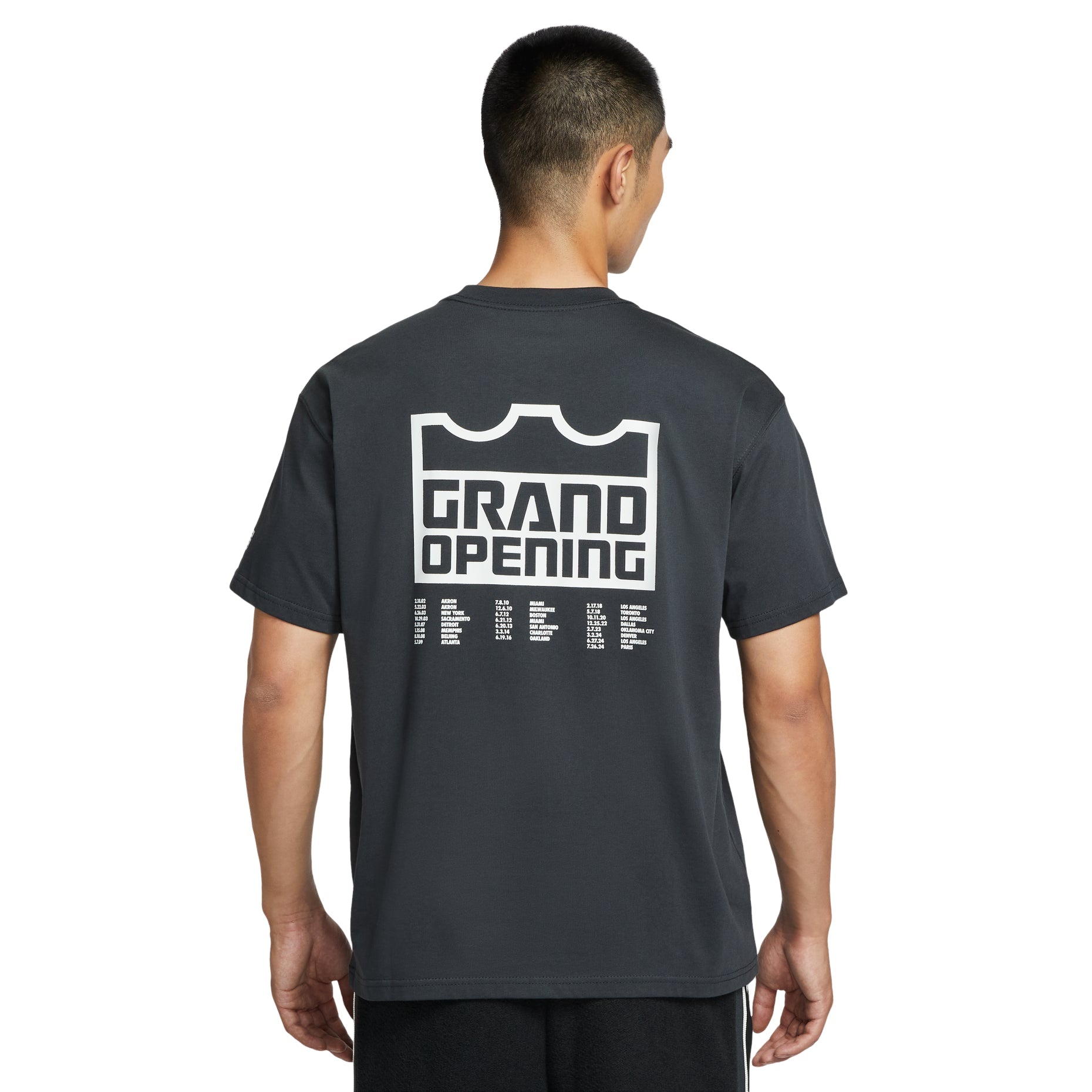 Nike LeBron 'Grand Opening' T-shirt 'Off-Noir' IH8545-045