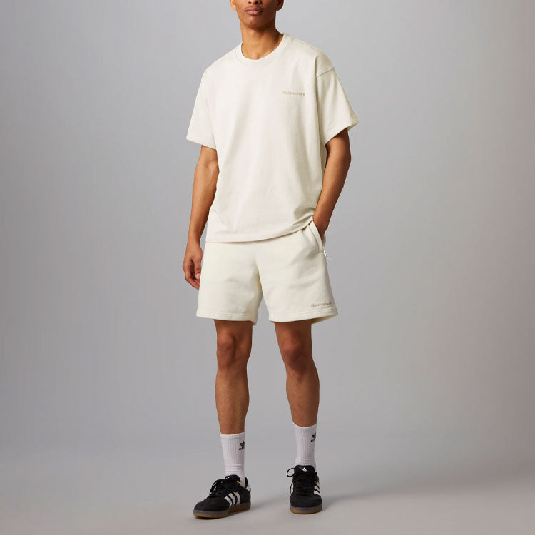 adidas x Pharrell Humanrace Small Logo Shorts 'White' HJ7061