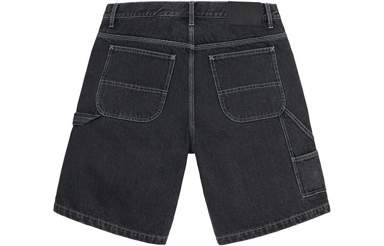Supreme SS21 Week 13 Handstyle Denim Painter Short SUP-SS21-728-BLK