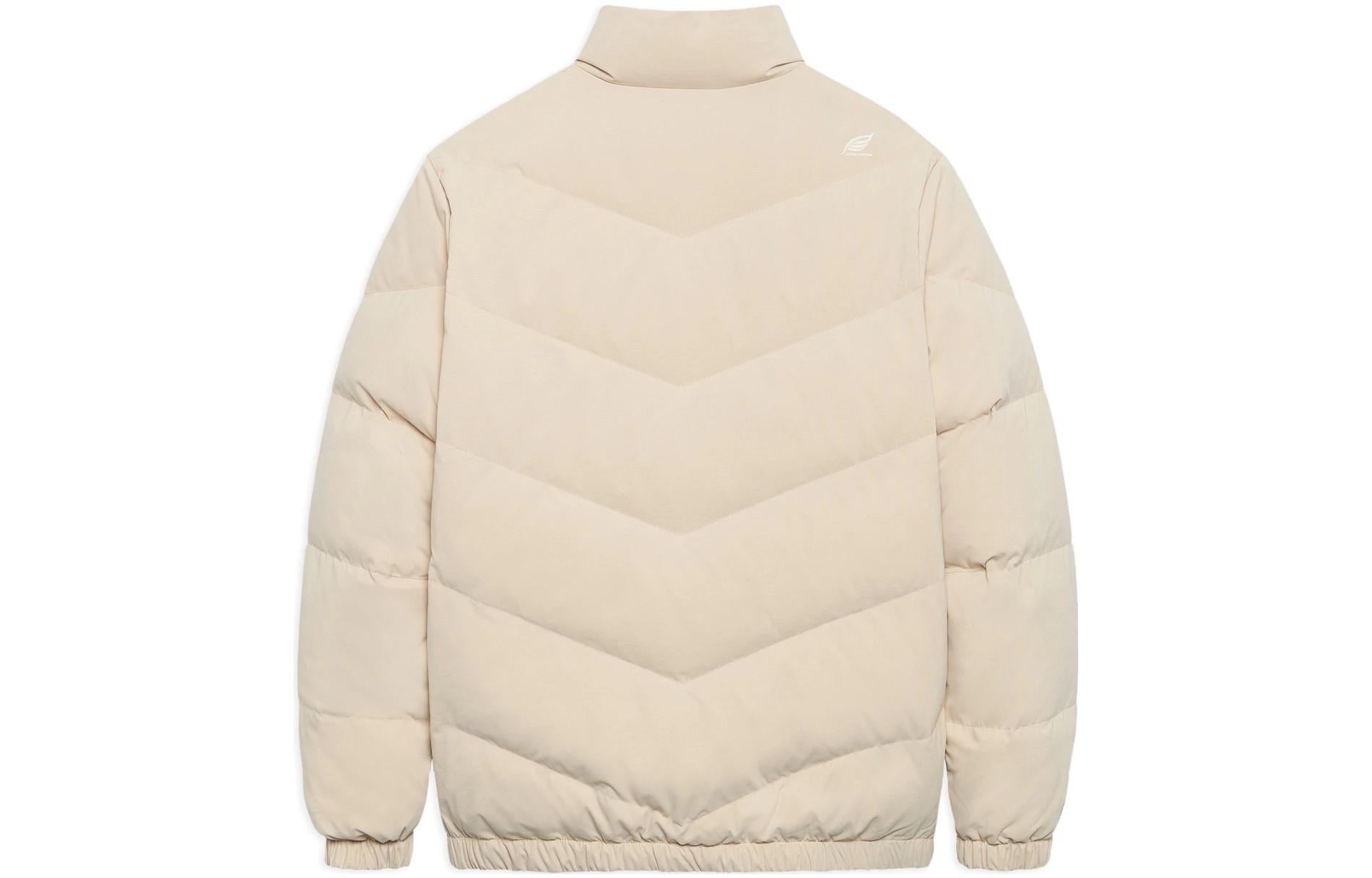 Li-Ning Way Of Wade Graphic Down Jacket 'Beige' AYMS143-4