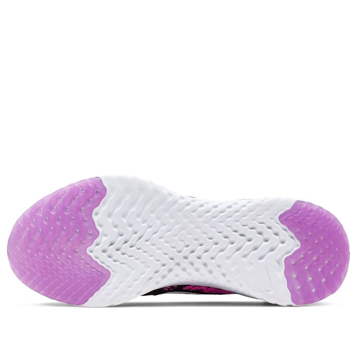 (GS) Nike Epic React Flyknit 2 'Black Pink Blast' AQ3243-016