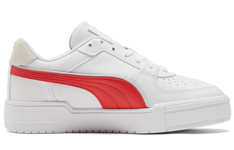 PUMA CA Pro Tech Leisure Shoes White/Red 381225-01