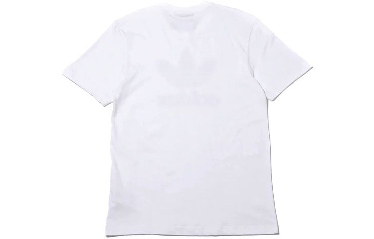 adidas Originals Trefoil Tee 'White Silver' GH7778