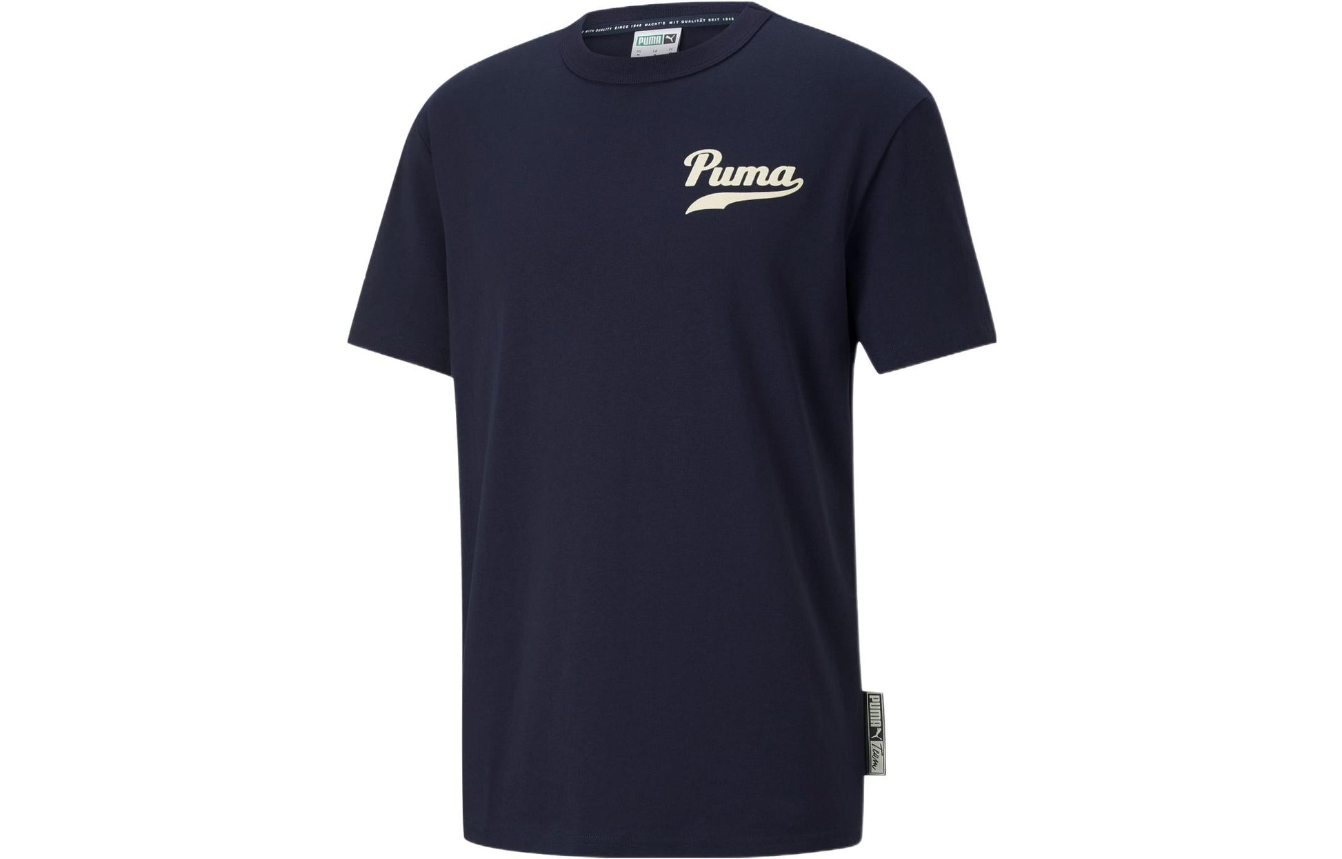 PUMA Word Team Graphic Tee 'Navy' 536929-06