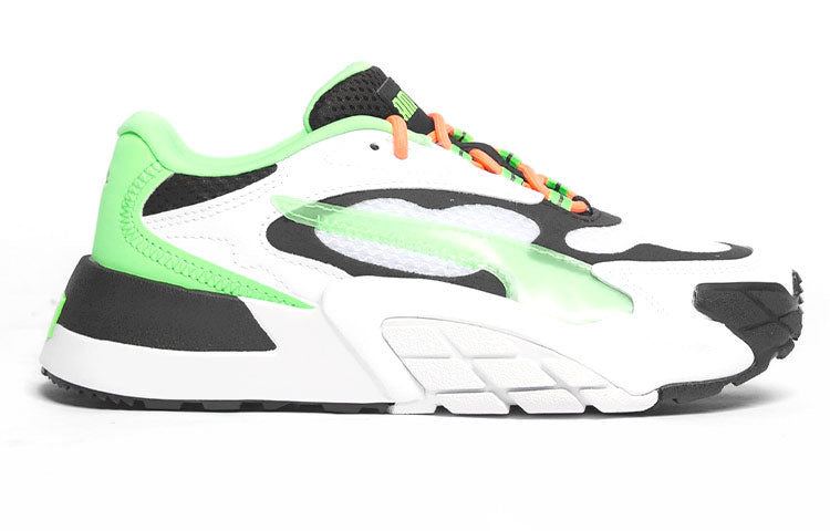 (WMNS) PUMA Hedra VR 'White Elektro Green' 375122-01