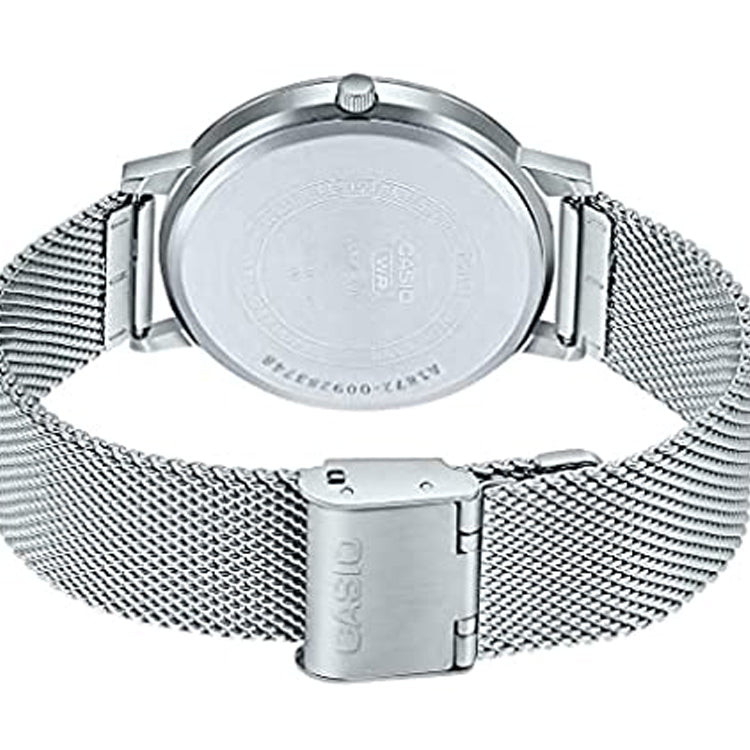 CASIO Male DRESS Japan / South Korea Fashion Waterproof Mens White Analog MTP-B100M-7EVDF