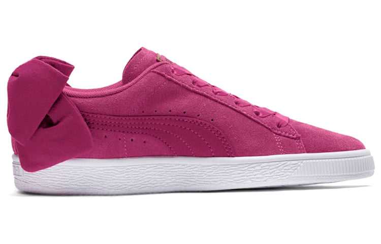 (WMNS) PUMA Suede Bow Pink/Purple 366779-03