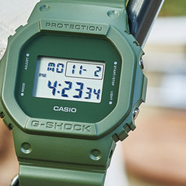 CASIO G-Shock Square 'Green' DW-5600ET-3PR