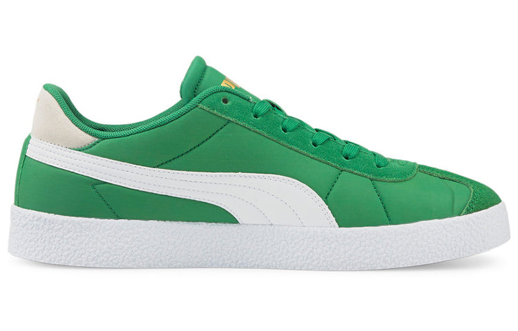 PUMA Club Nylon Casual Skateboarding Shoes Unisex Green White 384822-05