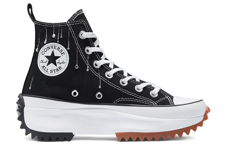 Converse Run Star Hike Sneakers Black/White 172921C
