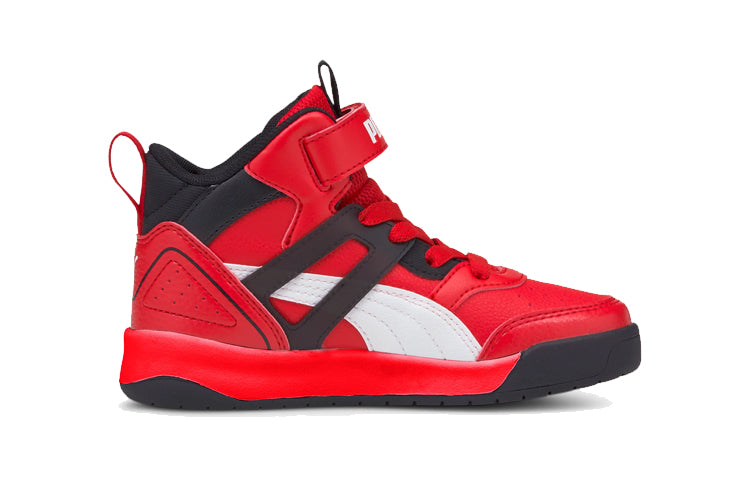 (PS) PUMA Backcourt Mid Ac Slip On 'Red Black White' 374410-05