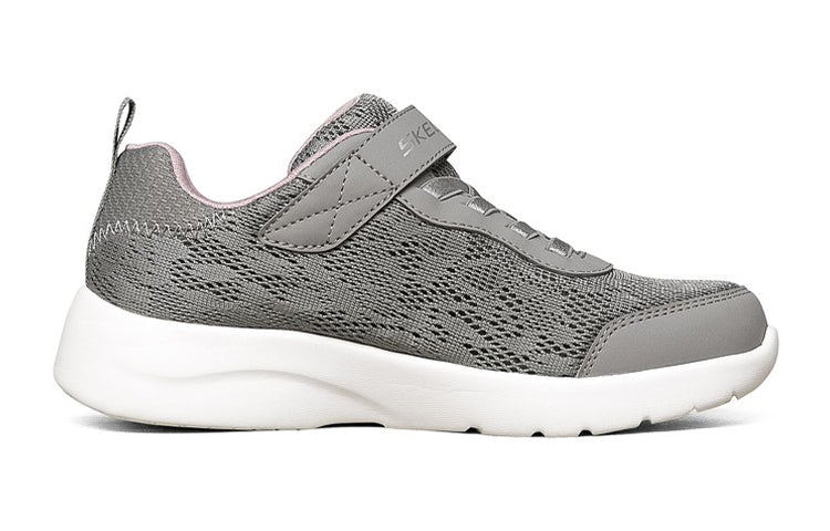 Skechers Sports Running Shoes K Grey/Pink 302502L-GRY