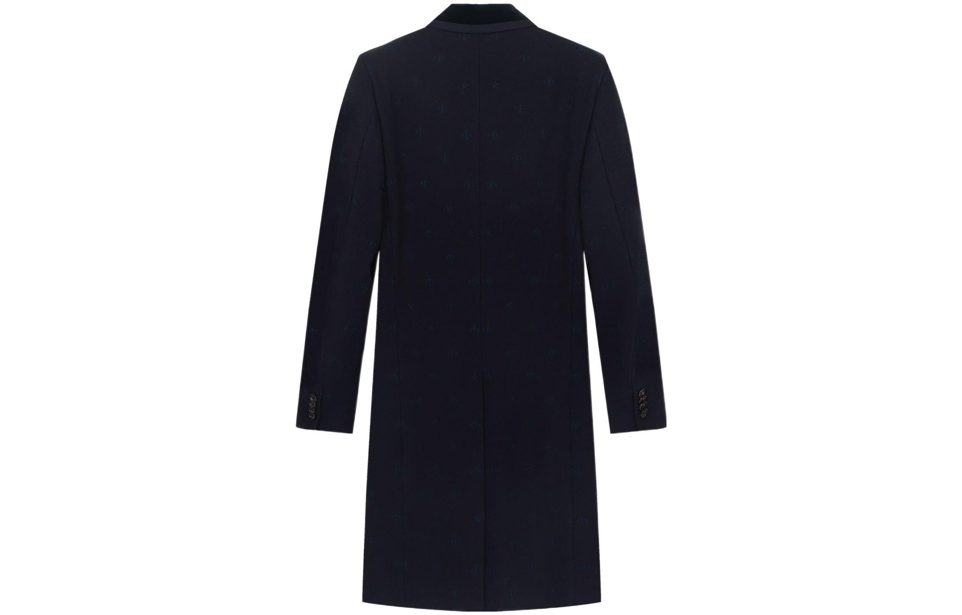 Gucci Bee Embroidered Wool Coat 'Black' 522526-Z510C-4240