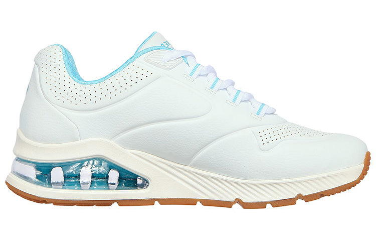(WMNS) Skechers Uno 2 '2nd Best - White Blue' 155542-WHT