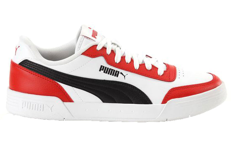 PUMA Caracal SoftFoam Casual Board Shoes White/Red 369863-14