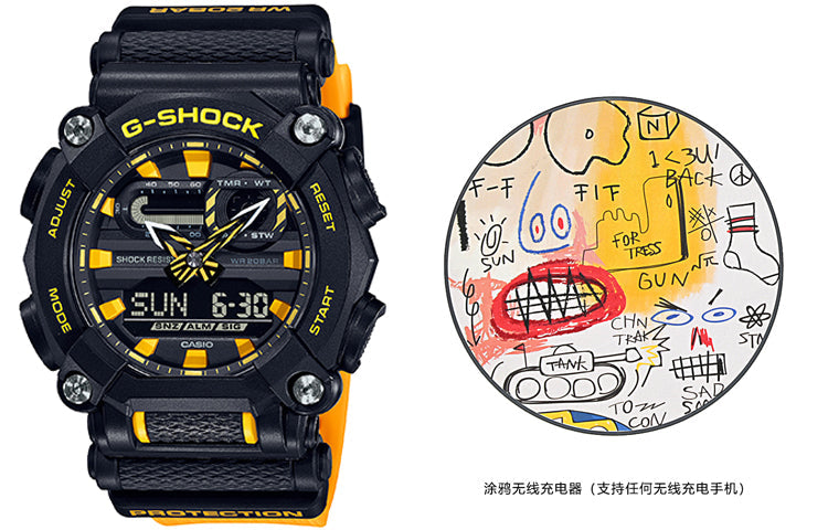 CASIO G-Shock Analog-Digital 'Black' GA-900A-1A9PR