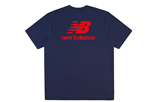 New Balance Randomevent X NEW BALANCE S/S TEE Short Sleeve Crossover Blue AMT83593-PGM