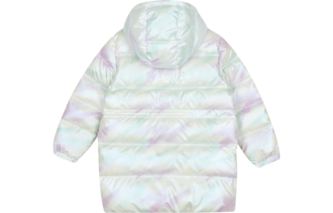 (PS) Skechers Casual Long Down Jacket 'White' L423G133-03S7