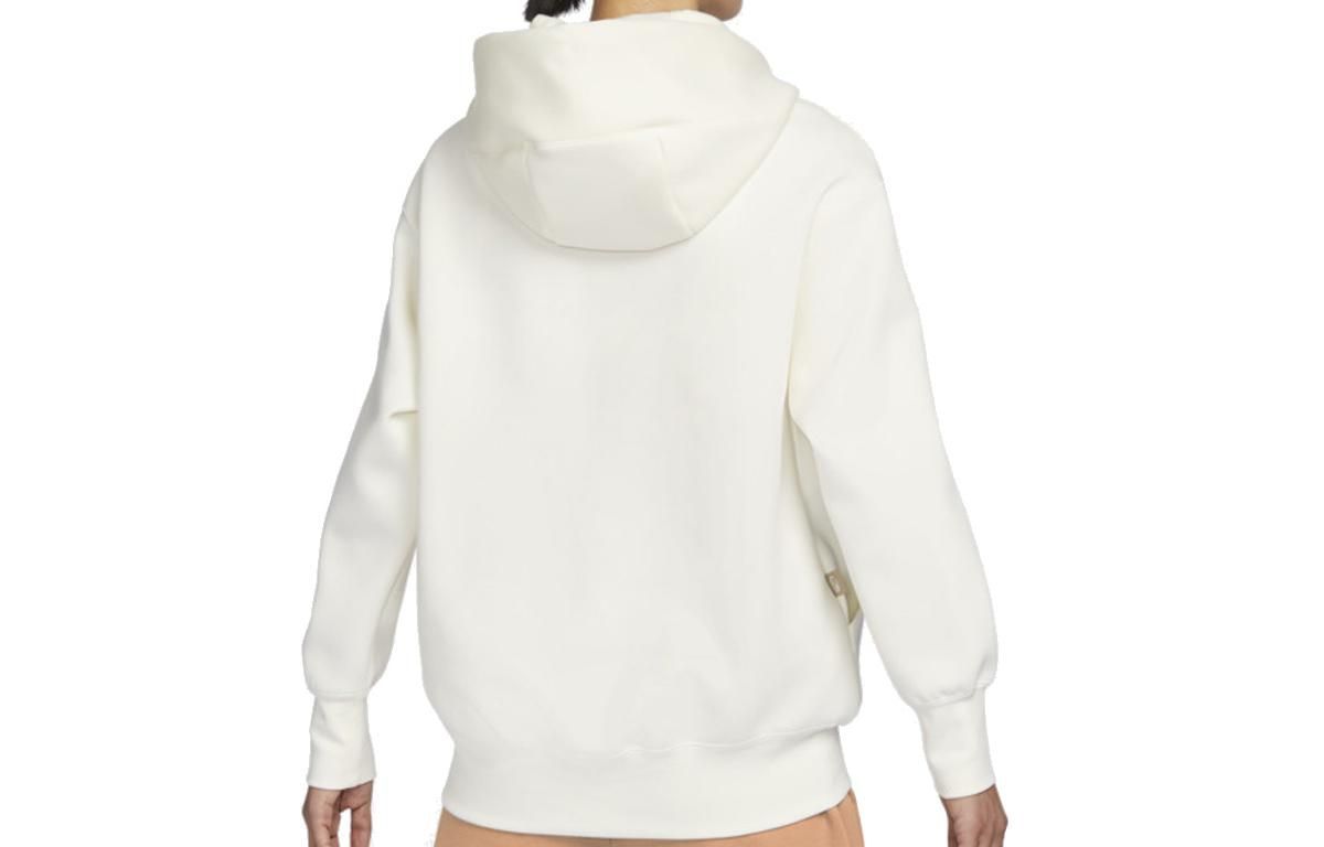(WMNS) Nike Sportswear Fleece Pullover Hoodie 'Ivory white' FV3977-133