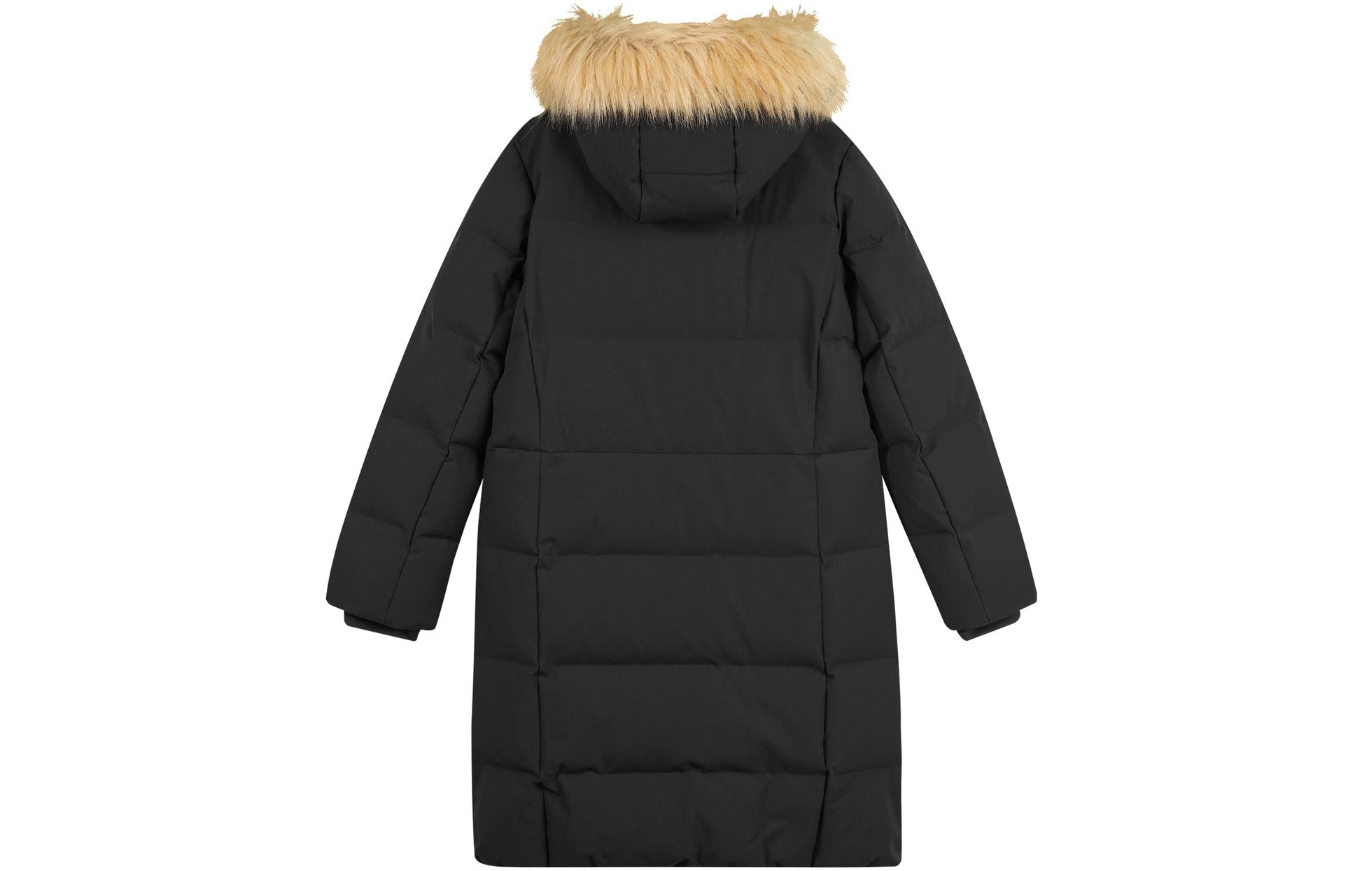 (WMNS) Skechers Casual Series Long Down Jacket 'Black' L422W109-0018