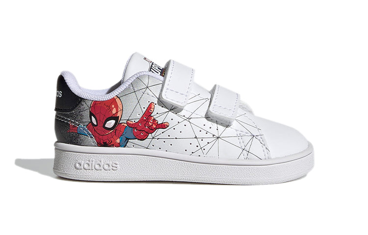 (TD) adidas Advantage 'Spiderman White Black' FY9253
