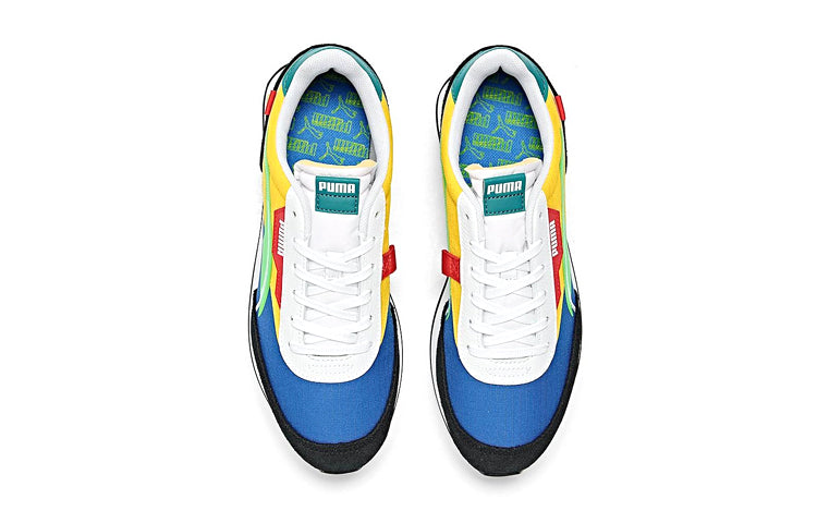 (GS) PUMA Future Rider Twofold 'Blue Yellow' 382016-08